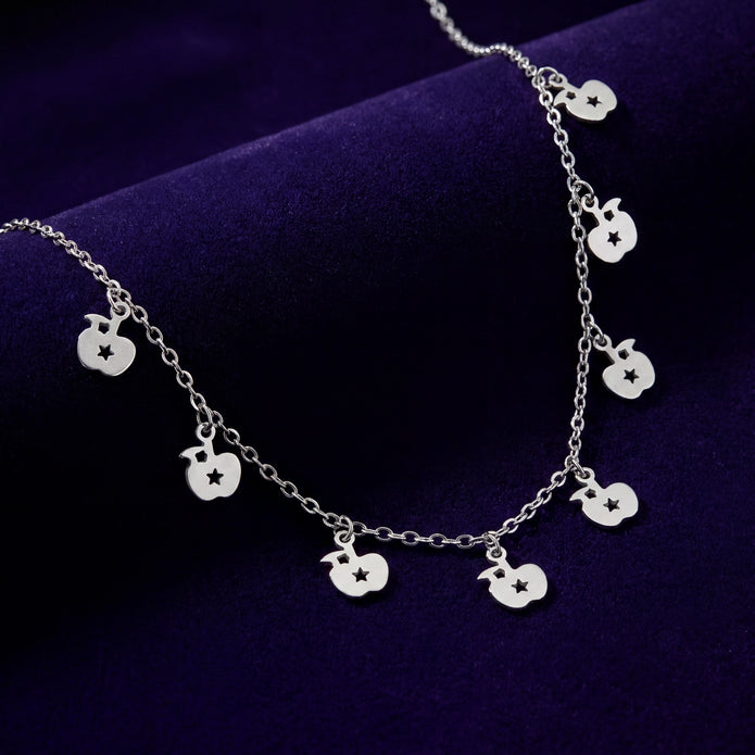 Apple Charm Necklace — 3