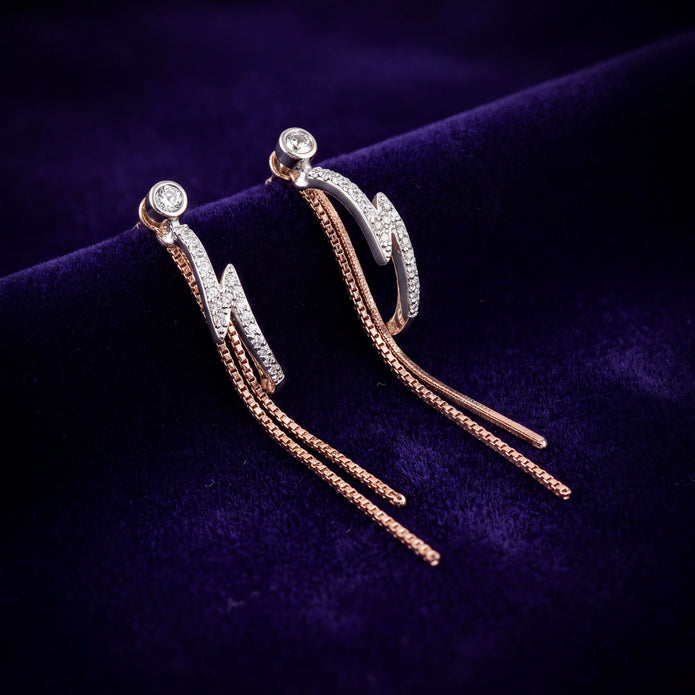 Lightning Tassel Earrings — 3