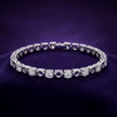 Geometric CZ Bracelet — 3