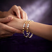 Two-Tone Bead Bangles — 3