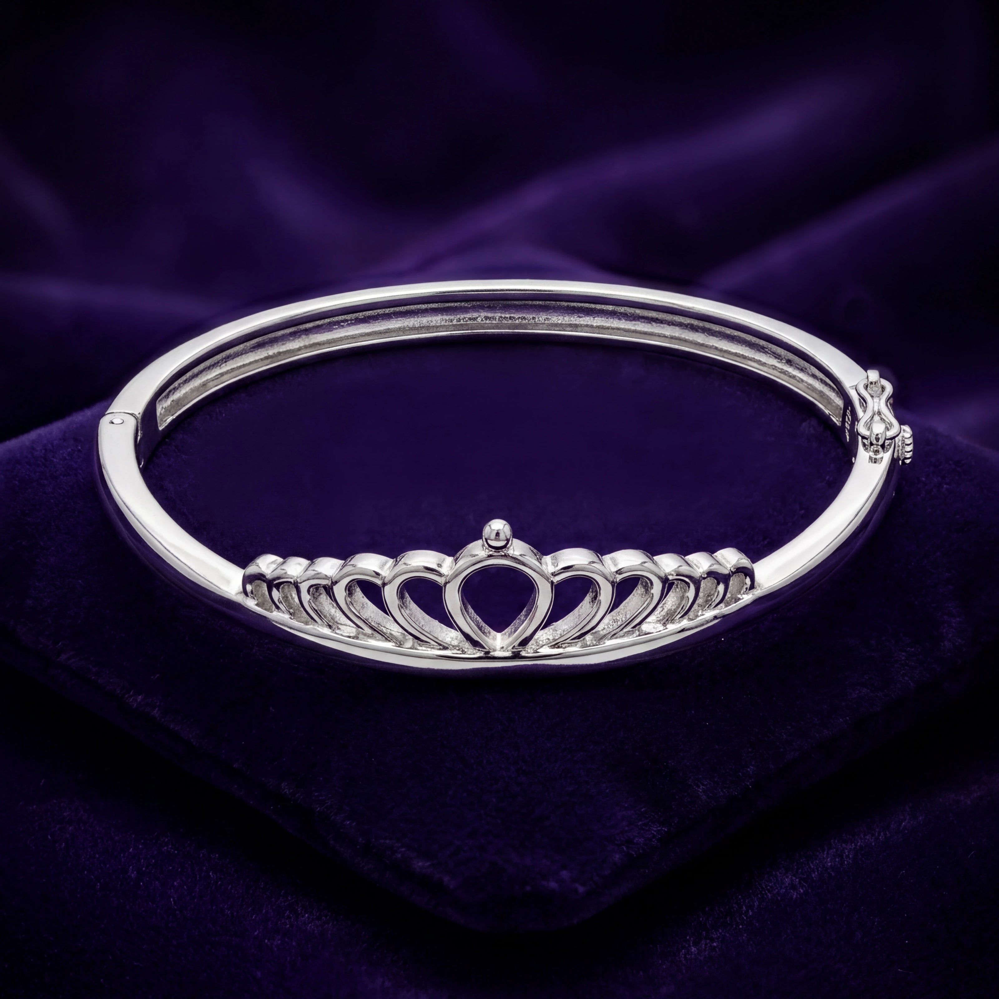 Tiara Motif Bangle — 3