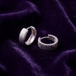 Textured Hoop Earrings — 3