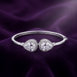 Pear Halo Bangle — 3