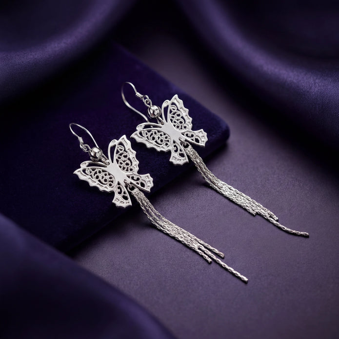 Filigree Butterfly Drops — 3