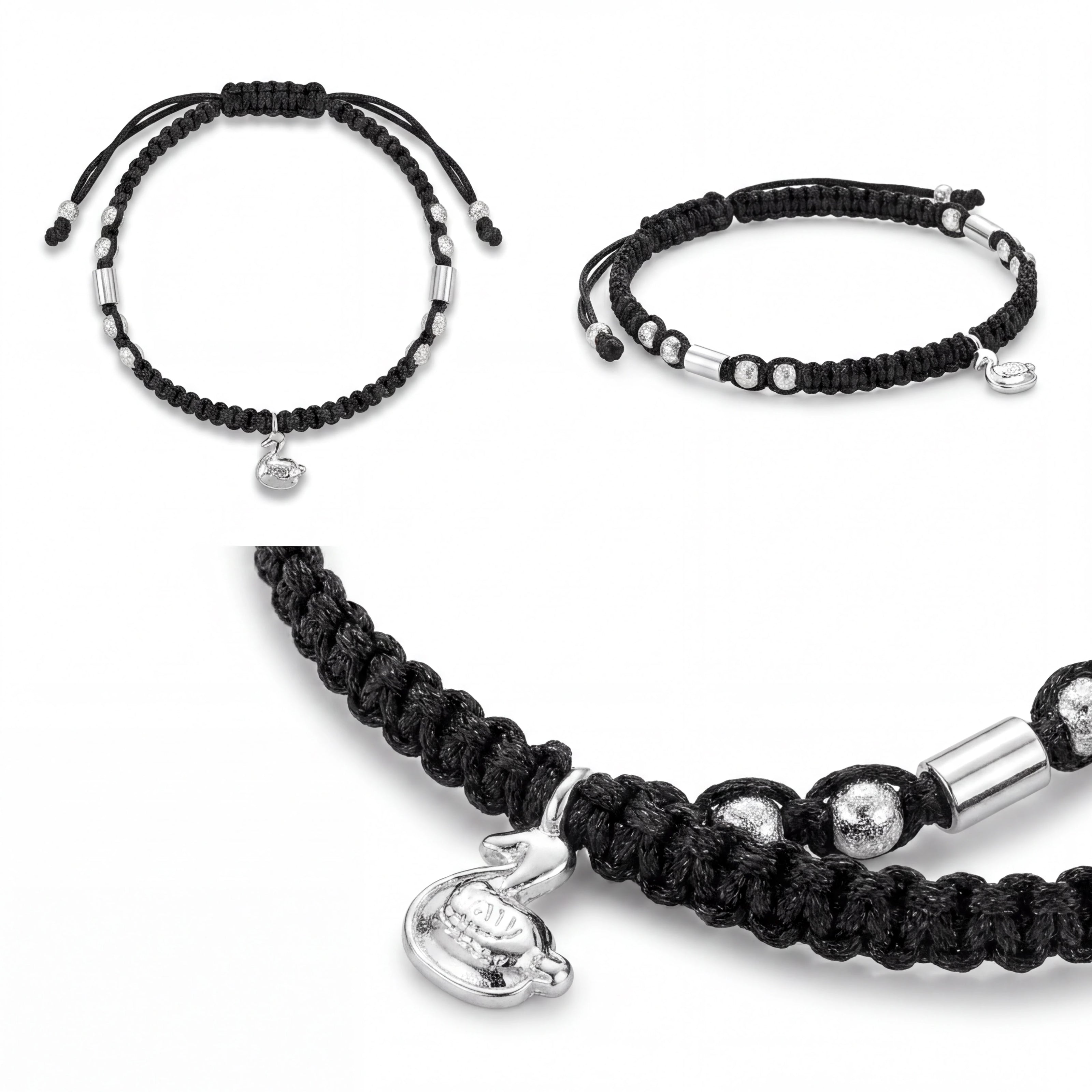 Swan Macrame Anklet — 4