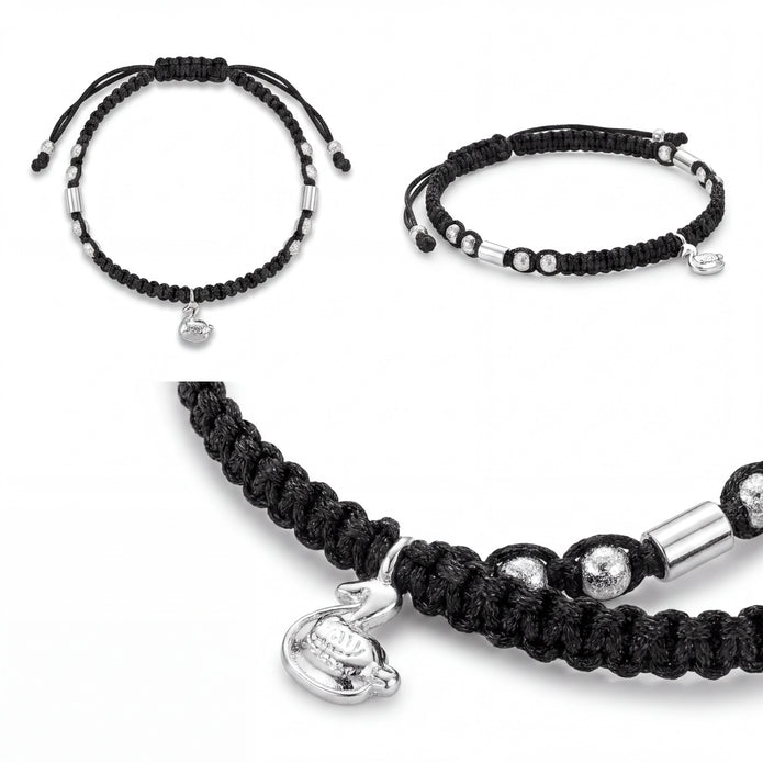 Swan Macrame Anklet — 4