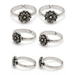 Floral Toe Ring