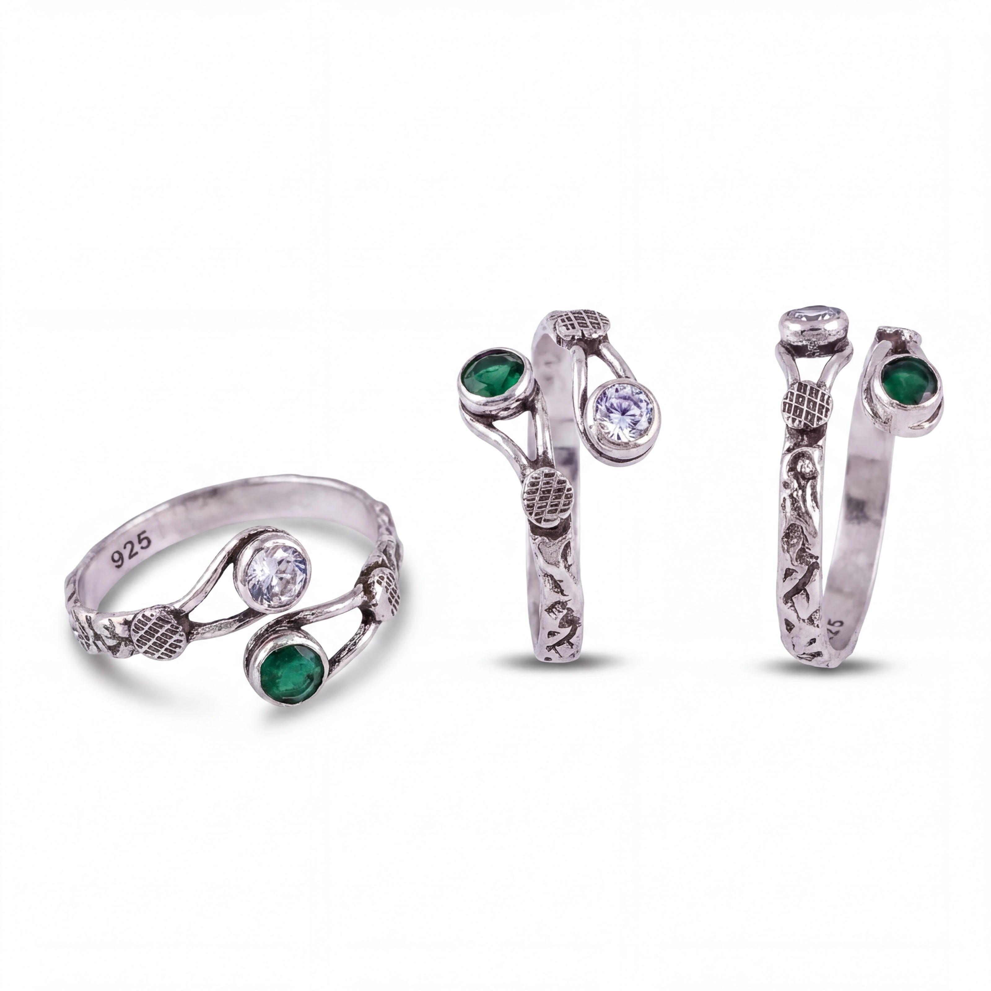 Antique Duo Toe Ring — 4