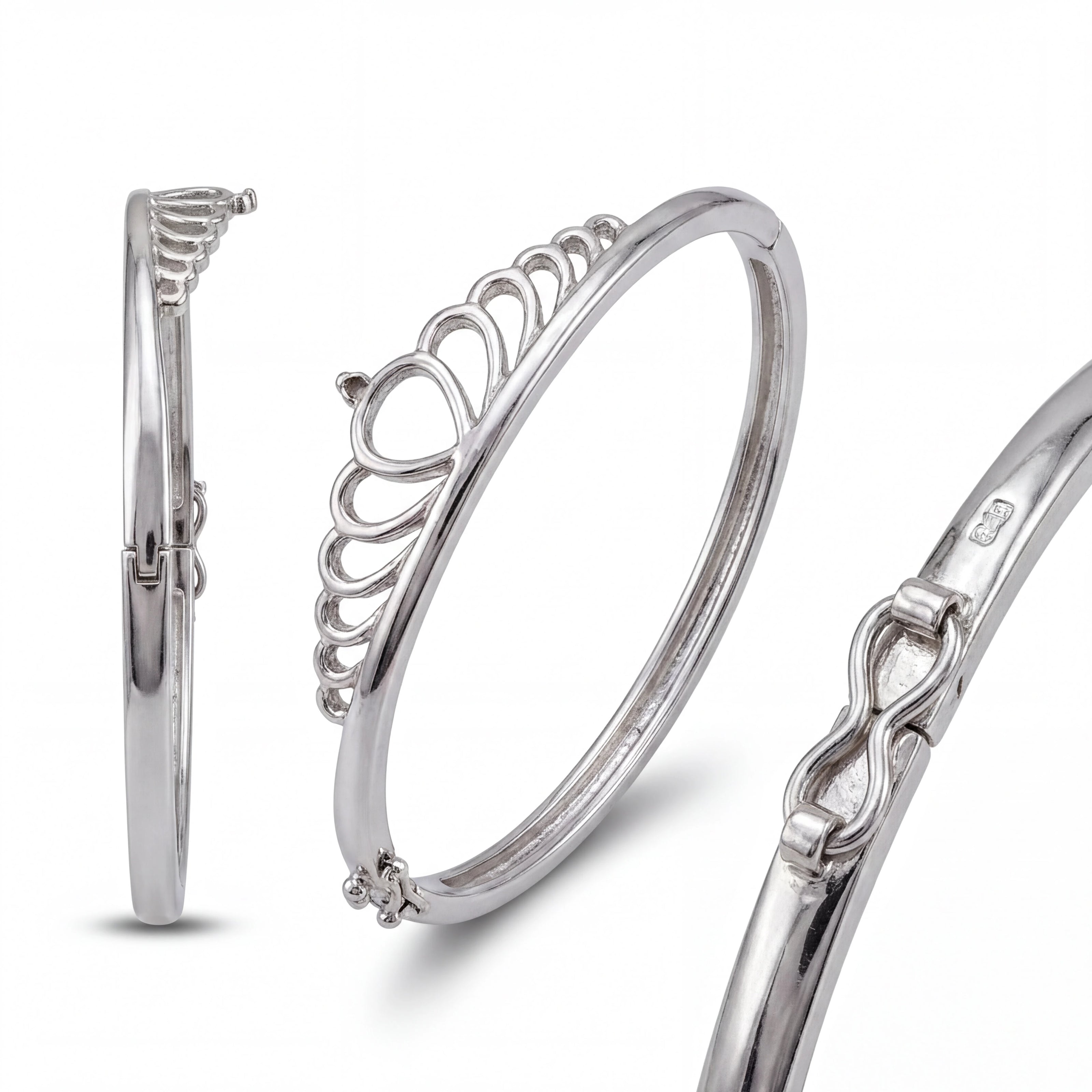 Tiara Crown Bangle — 4
