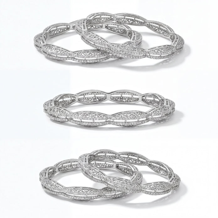 Filigree Scallop Bangles — 4