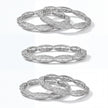 Filigree Scallop Bangles — 4