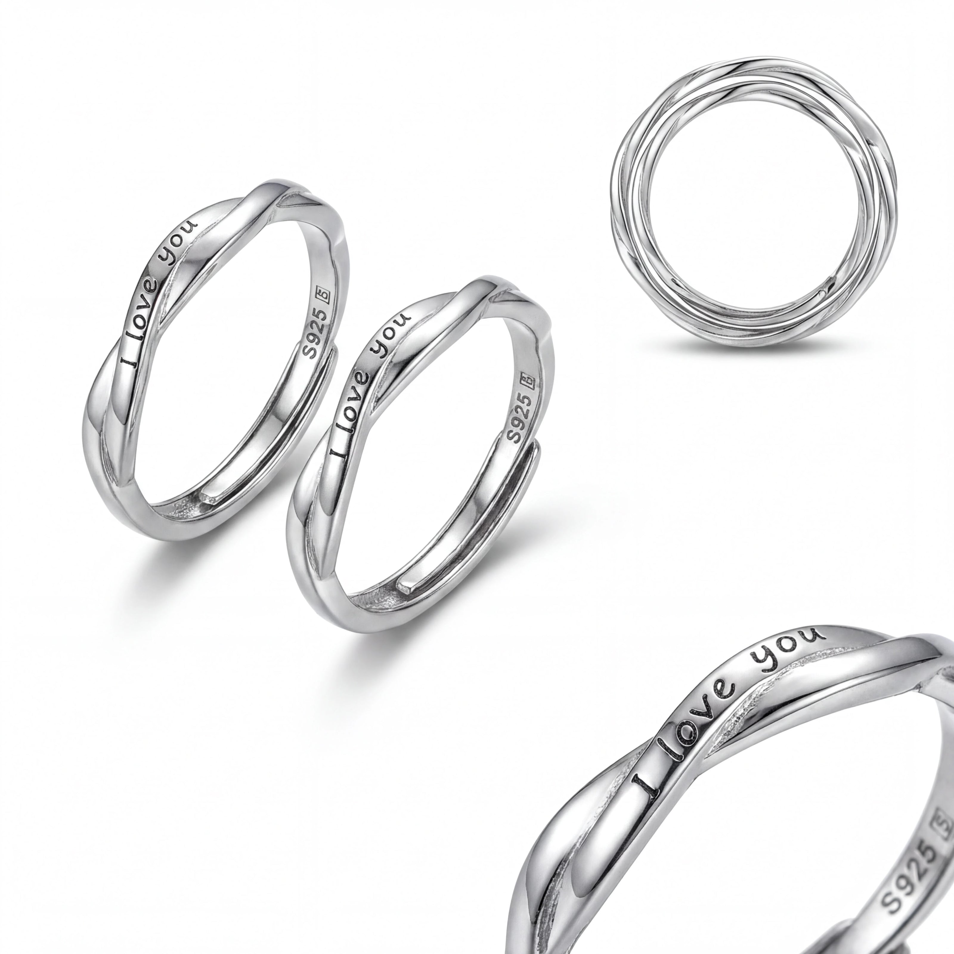 Love Engraved Ring — 4