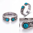 Turquoise Vintage Toe Rings — 4