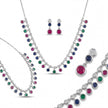 Vibrant Color CZ Set — 4