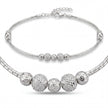 Textured Bead Anklet — 4