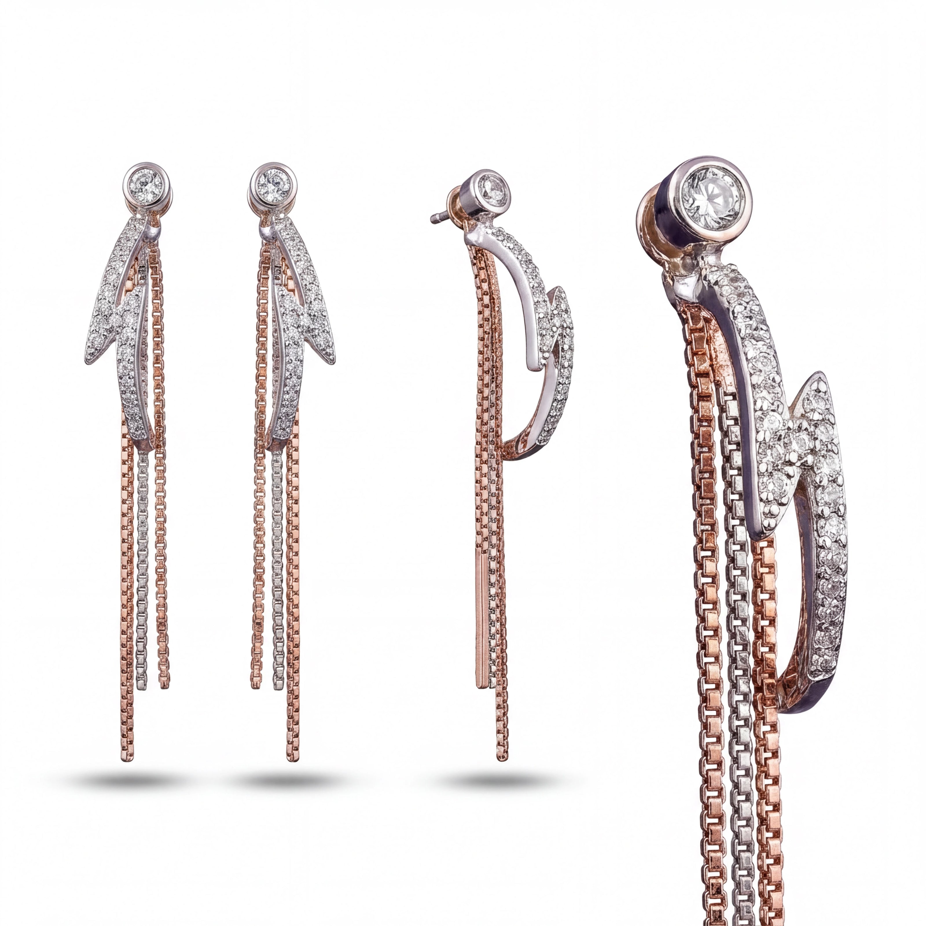 Lightning Tassel Earrings — 4