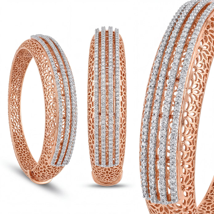 Filigree Sparkle Bangle — 4