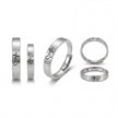 Heartbeat Couple Rings — 4