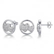 Double Heart Studs — 4