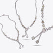 Geometric Drop Necklace — 4