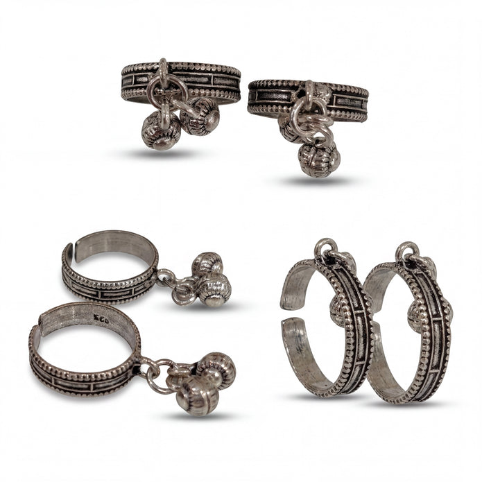Antique Tribal Toe Rings — 4
