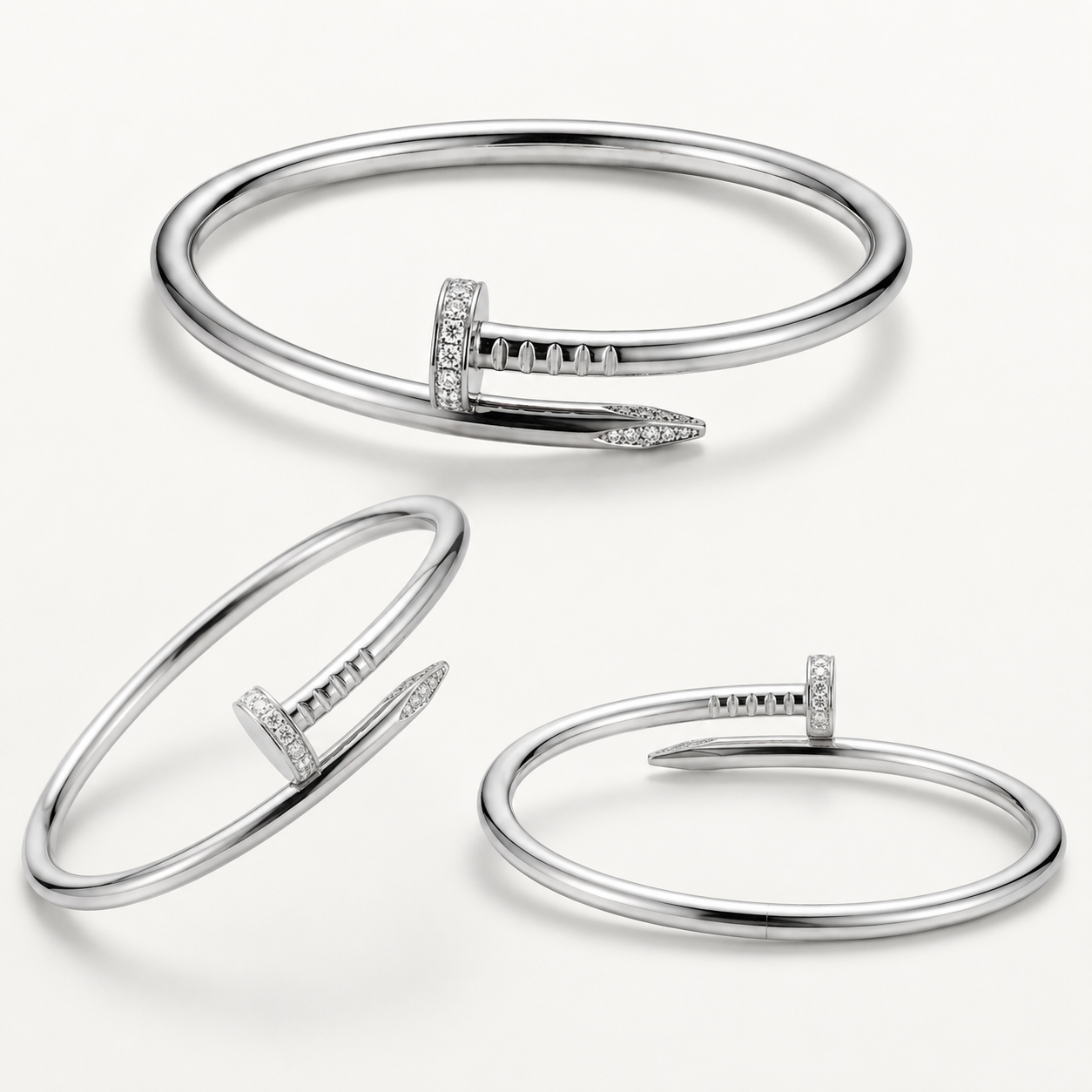 CZ Nail Bracelet