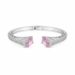 Pink Zirconia Bangle