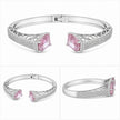Pink Zirconia Bangle