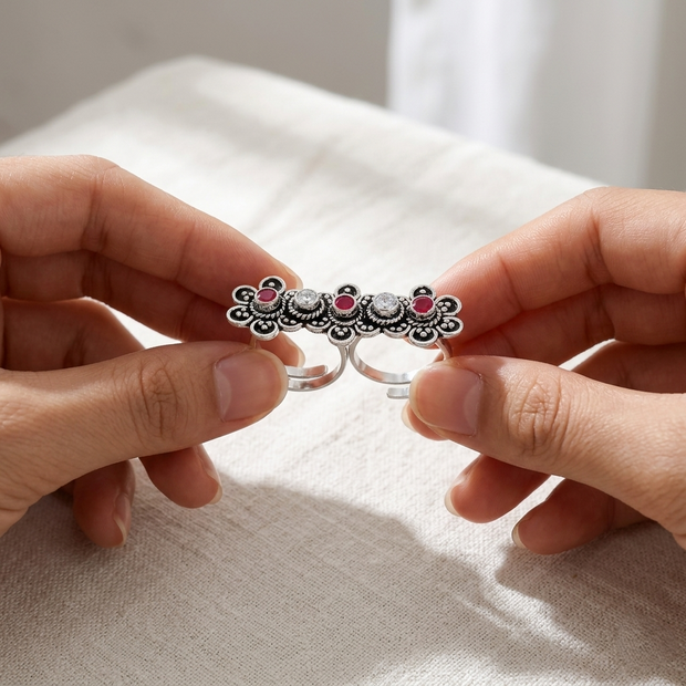 Vintage Floral Ring